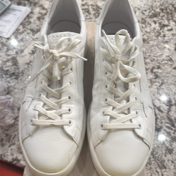 Pure Star Golden Goose Leather Upper Star & Heel Optic White Italian Craftsman - Picture 11 of 17